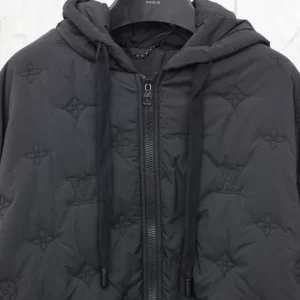 Louis Vuitton Monogram Quilted Hooded Blouson - LK32