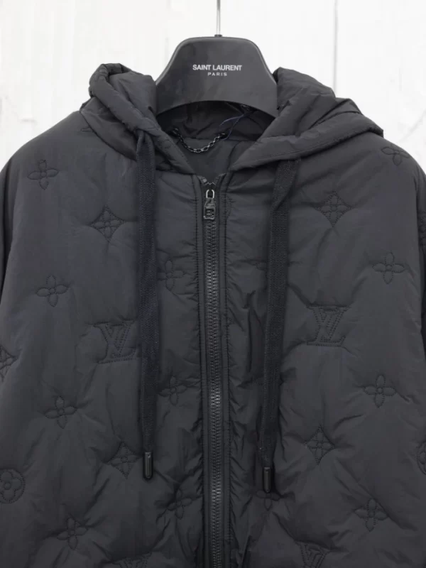 Louis Vuitton Monogram Quilted Hooded Blouson - LK32