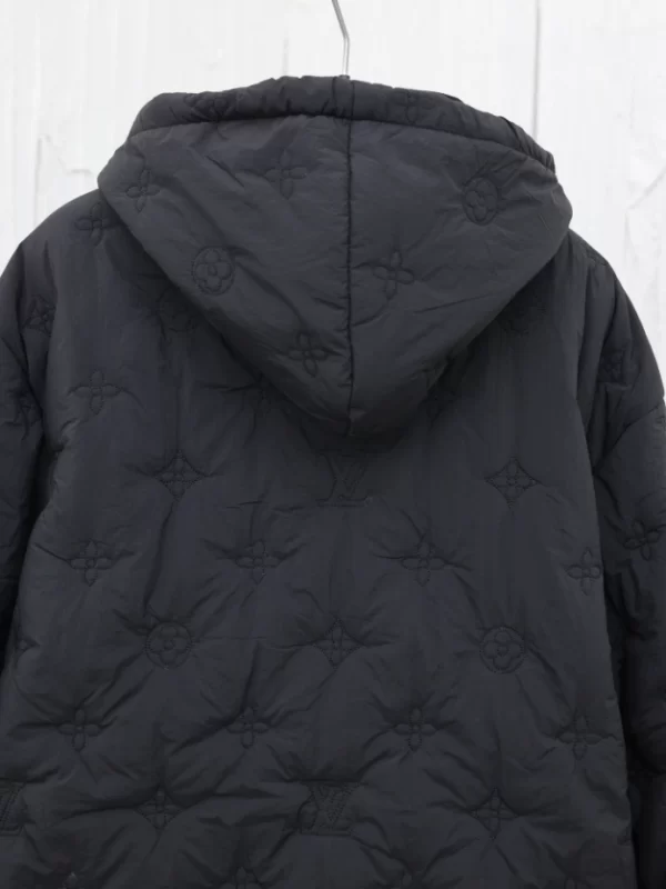 Louis Vuitton Monogram Quilted Hooded Blouson - LK32