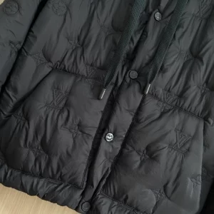 Louis Vuitton Monogram Quilted Hooded Blouson - LK37