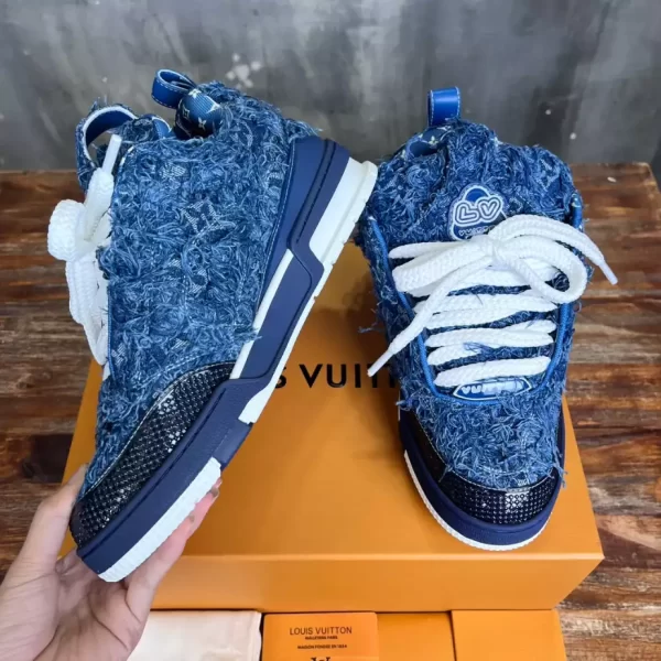 Louis Vuitton Skate Sneaker In Blue - LS221