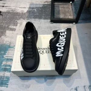 Alexander McQueen Graffiti-Print Oversized Sneakers - AS32