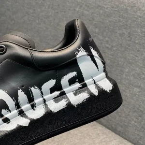 Alexander McQueen Graffiti-Print Oversized Sneakers - AS32