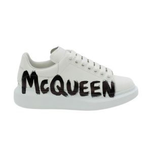 Alexander McQueen Graffiti-Print Oversized Sneakers - AS33