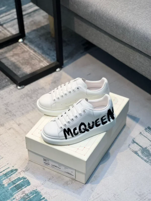 Alexander McQueen Graffiti-Print Oversized Sneakers - AS33