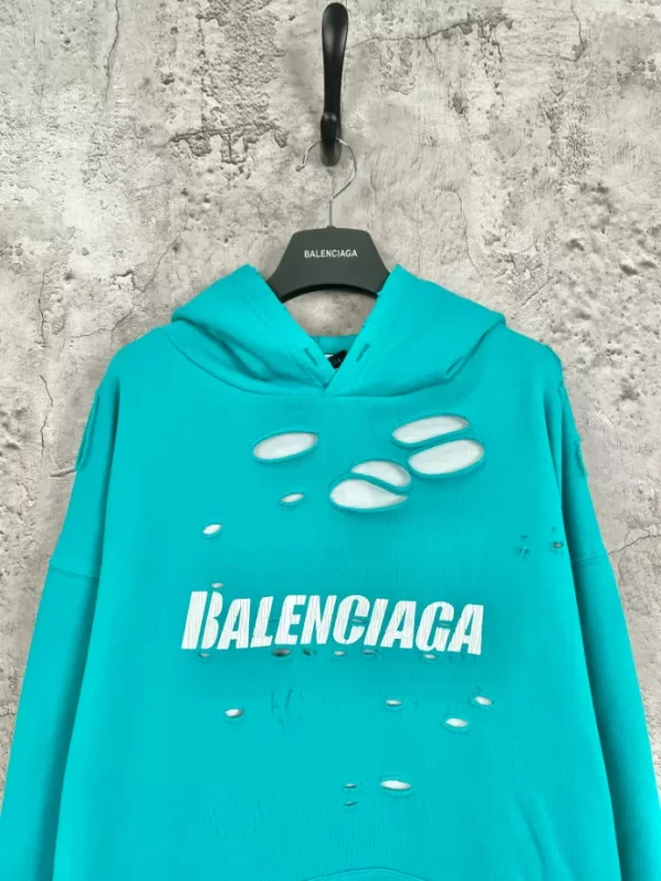 Balenciaga Balenciaga Caps Destroyed Hoodie