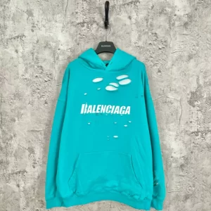 Balenciaga Balenciaga Caps Destroyed Hoodie