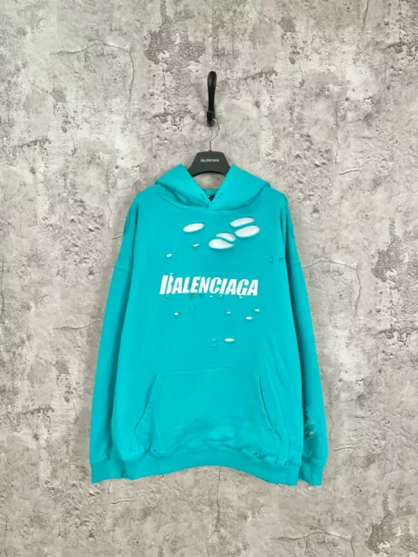 Balenciaga Balenciaga Caps Destroyed Hoodie