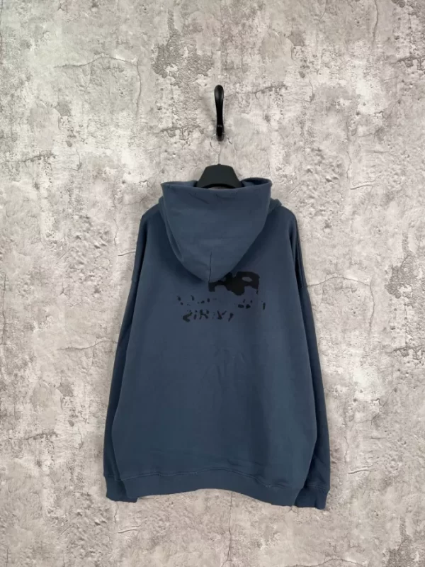 Balenciaga Hand-Drawn BB Icon Hoodie Large Fit - HB18