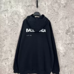 Balenciaga Hand-Drawn Balenciaga Hoodie Medium Fit 