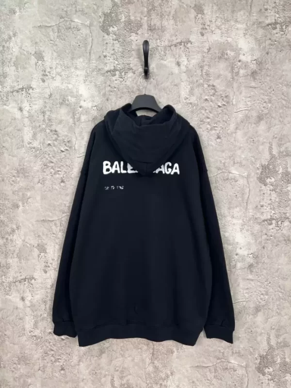 Balenciaga Hand-Drawn Balenciaga Hoodie Medium Fit 