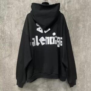 Balenciaga New Tape Type Hoodie Oversized - HB22