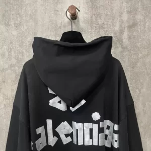 Balenciaga New Tape Type Hoodie Oversized - HB22