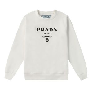 Prada Chenille Logo Sweatshirt - HP20