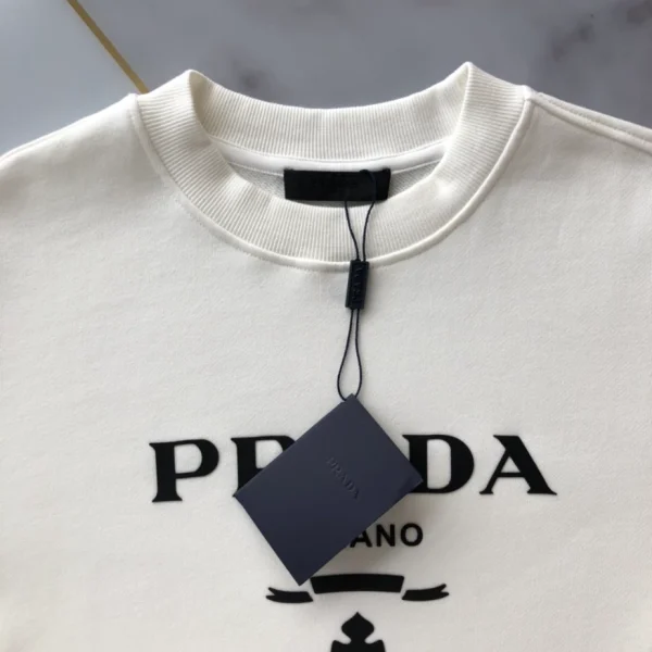 Prada Chenille Logo Sweatshirt - HP20