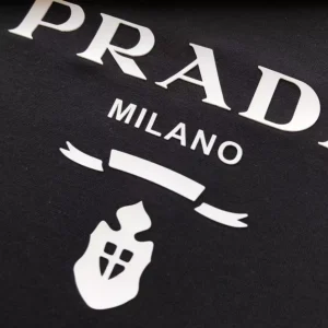 Prada Chenille Logo Sweatshirt - HP22