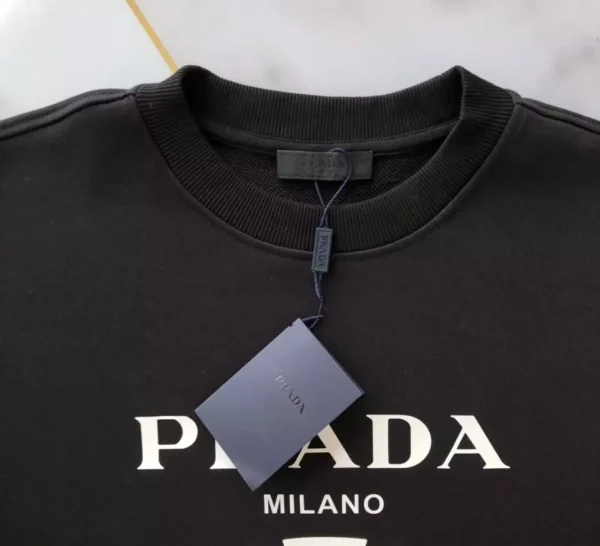 Prada Chenille Logo Sweatshirt - HP22