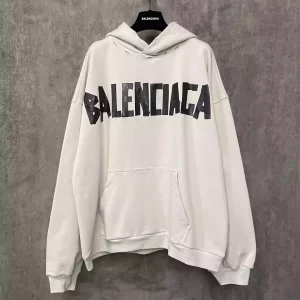 Balenciaga New Tape Type Hoodie Oversized - HB21