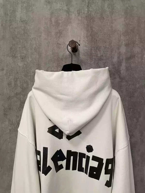 Balenciaga New Tape Type Hoodie Oversized - HB21